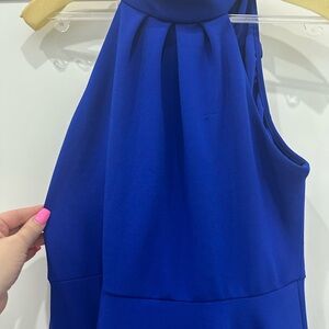 B Darlin Royal Blue Mini Dress